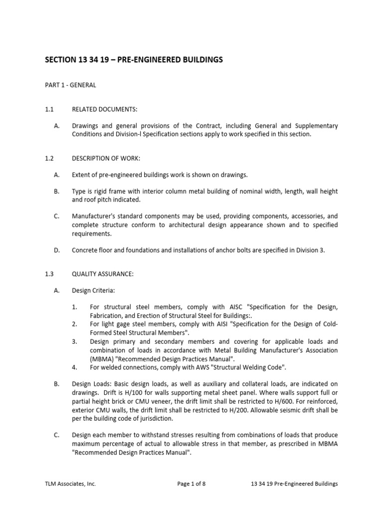 PEMB Construction and Detailing Guide | PDF | Structural Steel ...