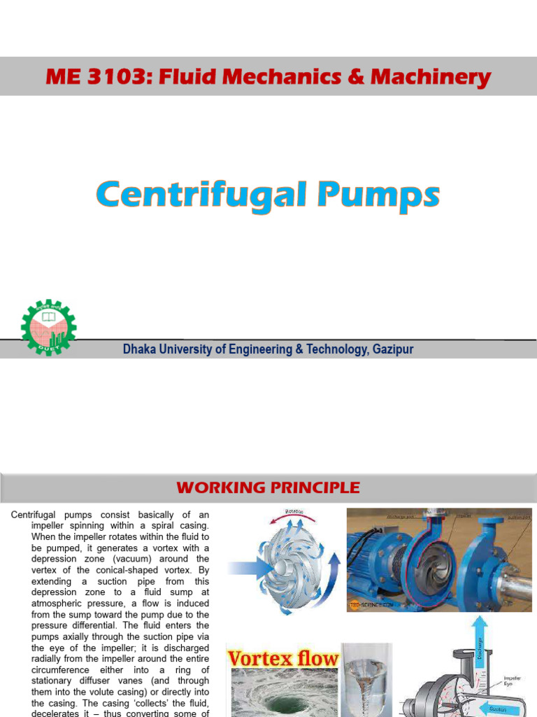 Centrifugal Pump Types and Principles | PDF | Pump | Fluid Mechanics