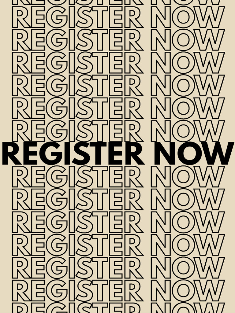 Register Now PDF | PDF