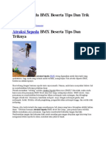 Download Atraksi Sepeda BMX Beserta Tips Dan Trik Latihan by Ranti Amanda SN88312144 doc pdf