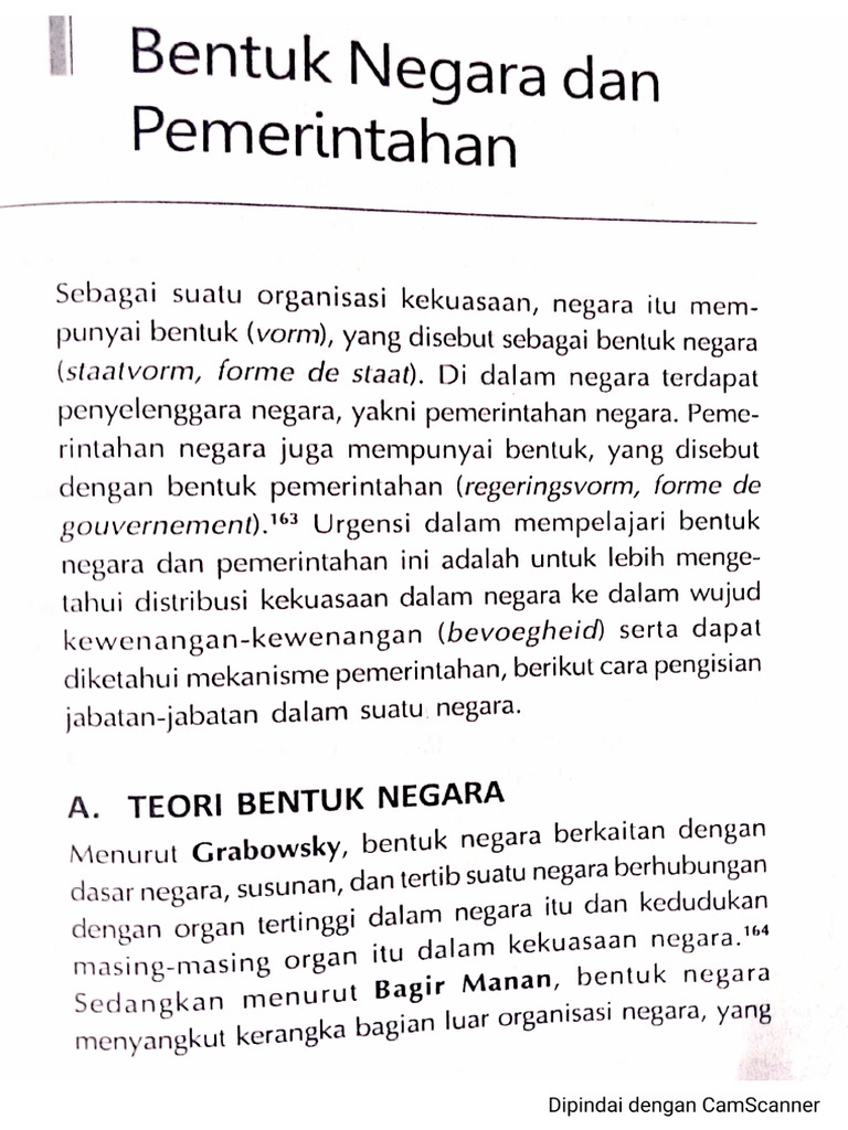 Bentuk Negara | PDF