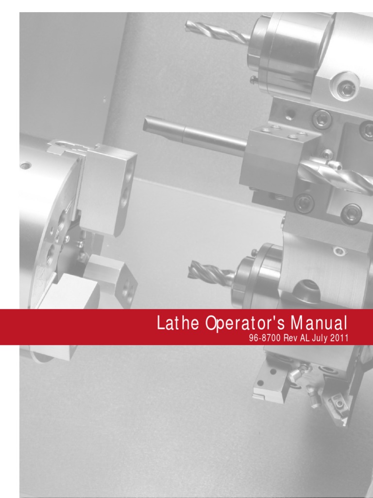 MAO　0714 96-8700 English Lathe | PDF | Damages | Computer Keyboard