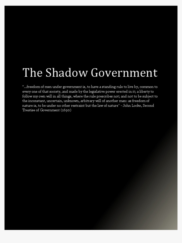 The Shadow Government | PDF | United States Constitution | Soviet Union