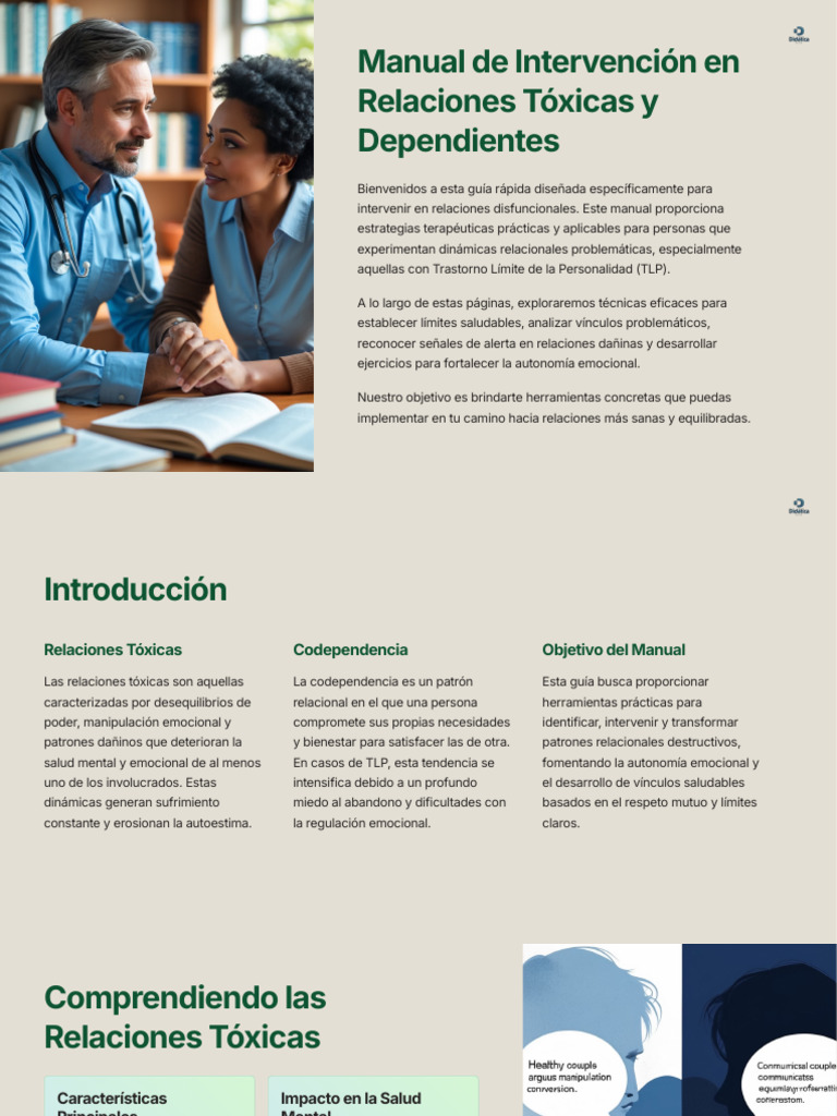 Estrategias para Relaciones Tóxicas y TLP | PDF | Las emociones ...