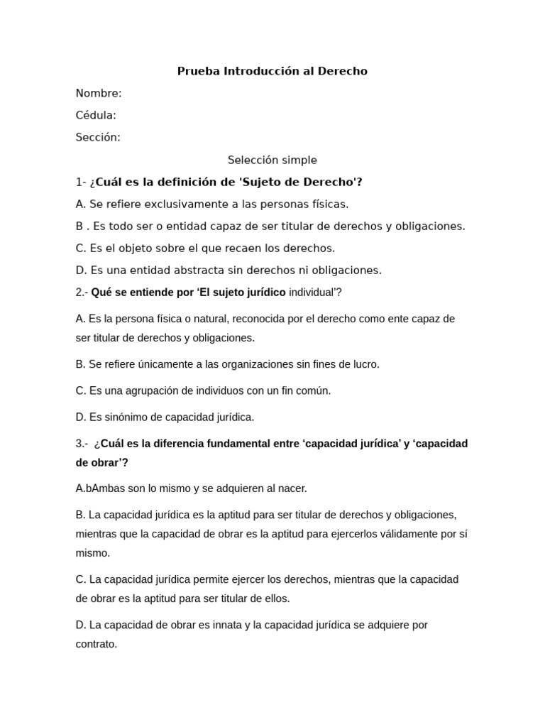 Sujetos de Prueba en Derecho | PDF | Justicia | Crimen y violencia