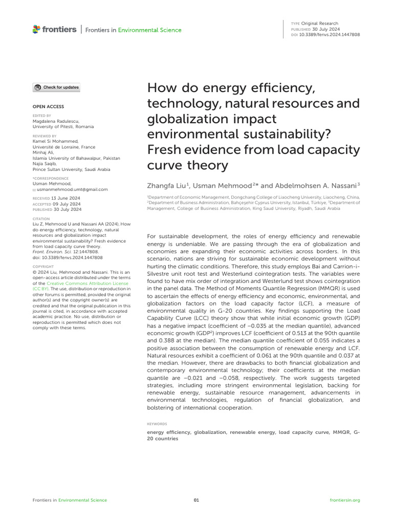 Energy Efficiency and Sustainability Insights | PDF | Economic Growth ...