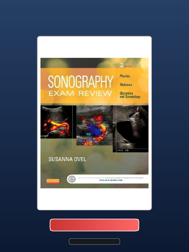 Complete Bundle Sonography Exam Review Physics Abdomen Obstetrics and ...