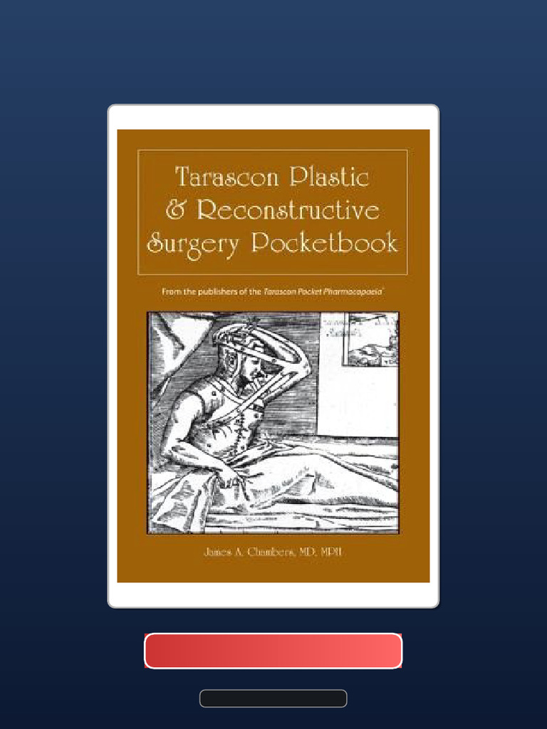 Complete Bundle Tarascon Plastic Reconstructive Surgery Pocketbook ...
