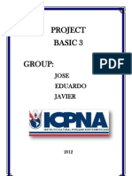 Project Basic 3 Group:: Jose Eduardo Javier