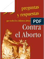 55 Preguntas y Respuestas Contra El Aborto, Que Todo Chileno Debe Conocer