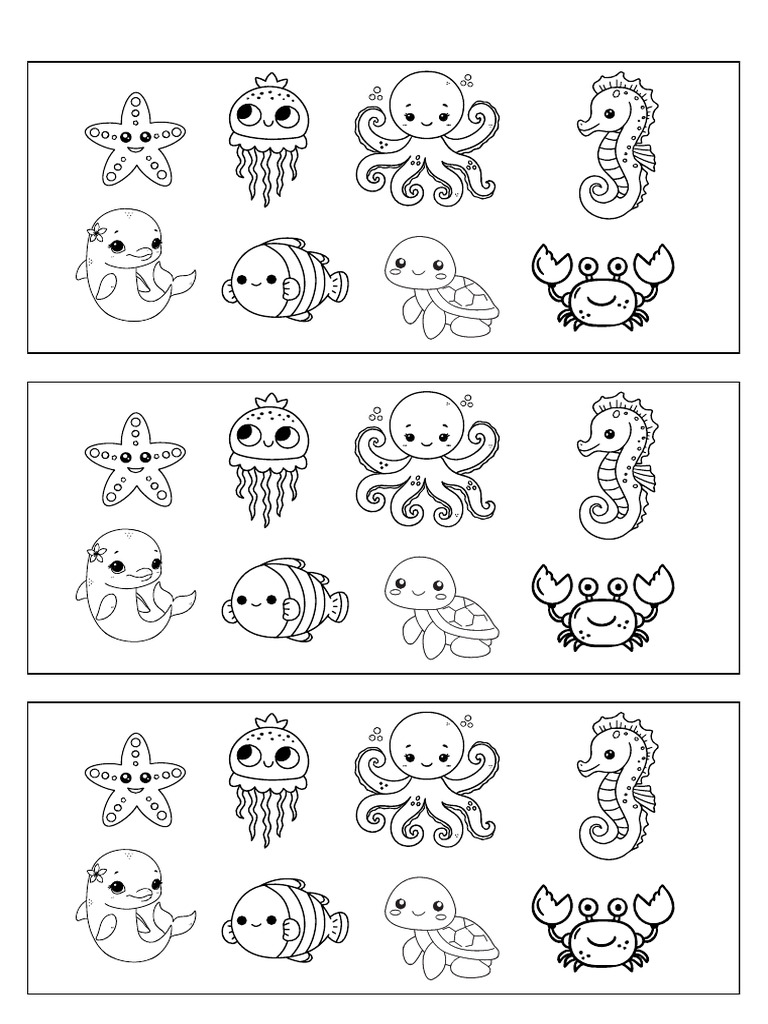 Sea Animals | PDF