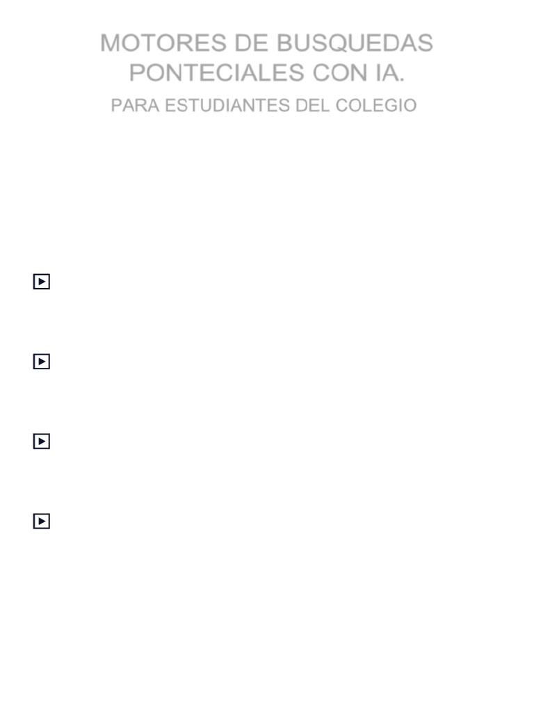 Ia para Estudiantes Del Colegio 2025 | PDF | Inteligencia artificial ...