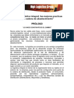 Tabla Contenido Libro Gestion Logistica