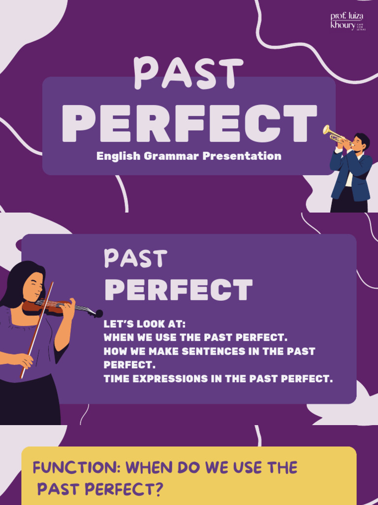 Past Perfect Usage in English Grammar | PDF