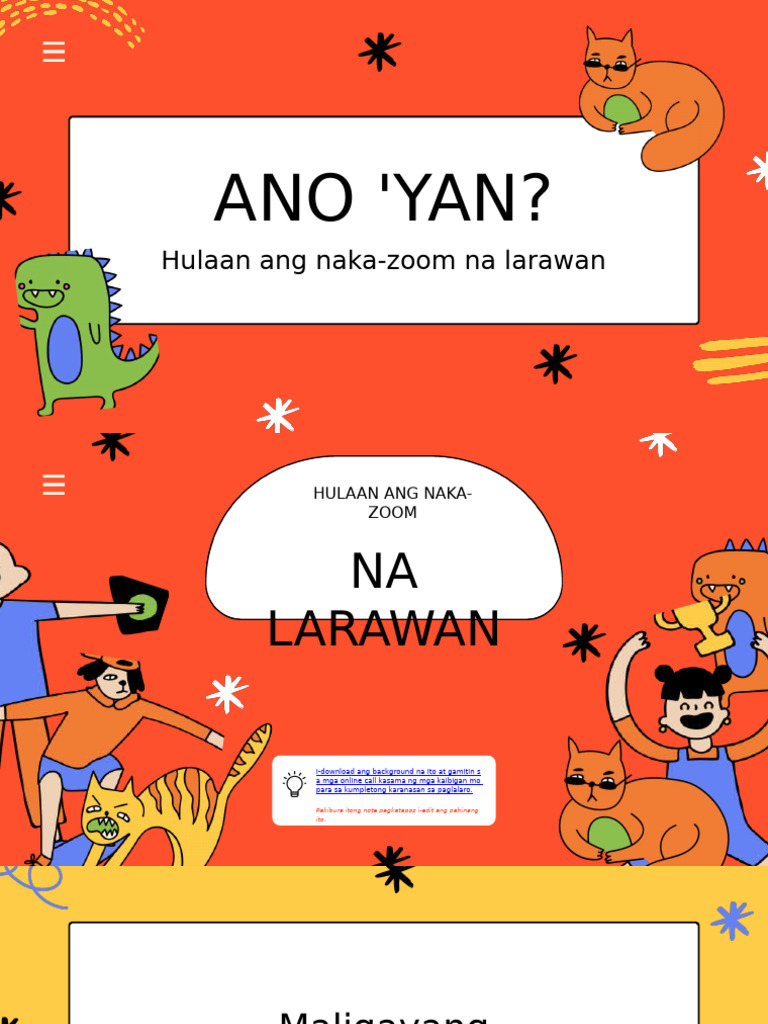 Makulay Abstract Na Pattern at Mga Hugis Hulaan Ang Larawan Masayang ...