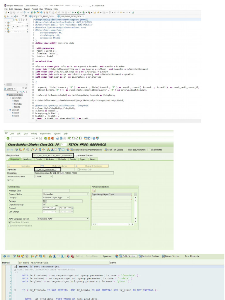 Custom REST API in SAP (Non-OData) For Custom Application | PDF