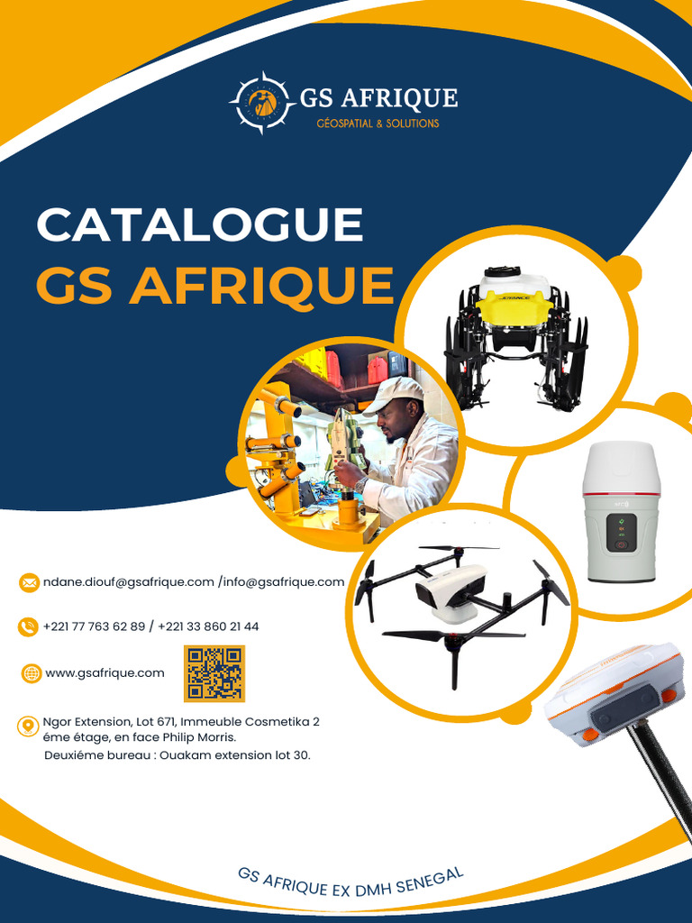 Solutions géospatiales GS Afrique | PDF | Système de positionnement ...