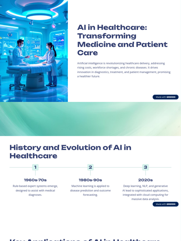 AI Transforming Healthcare Delivery | PDF | Artificial Intelligence ...