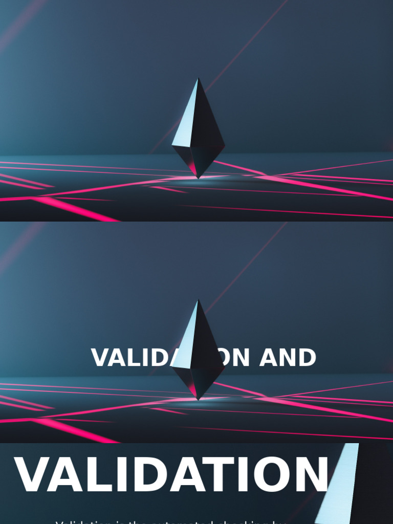 Data Validation and Verification Methods | PDF | Computer Science ...