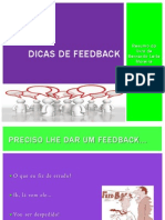 Dicas de Feedback