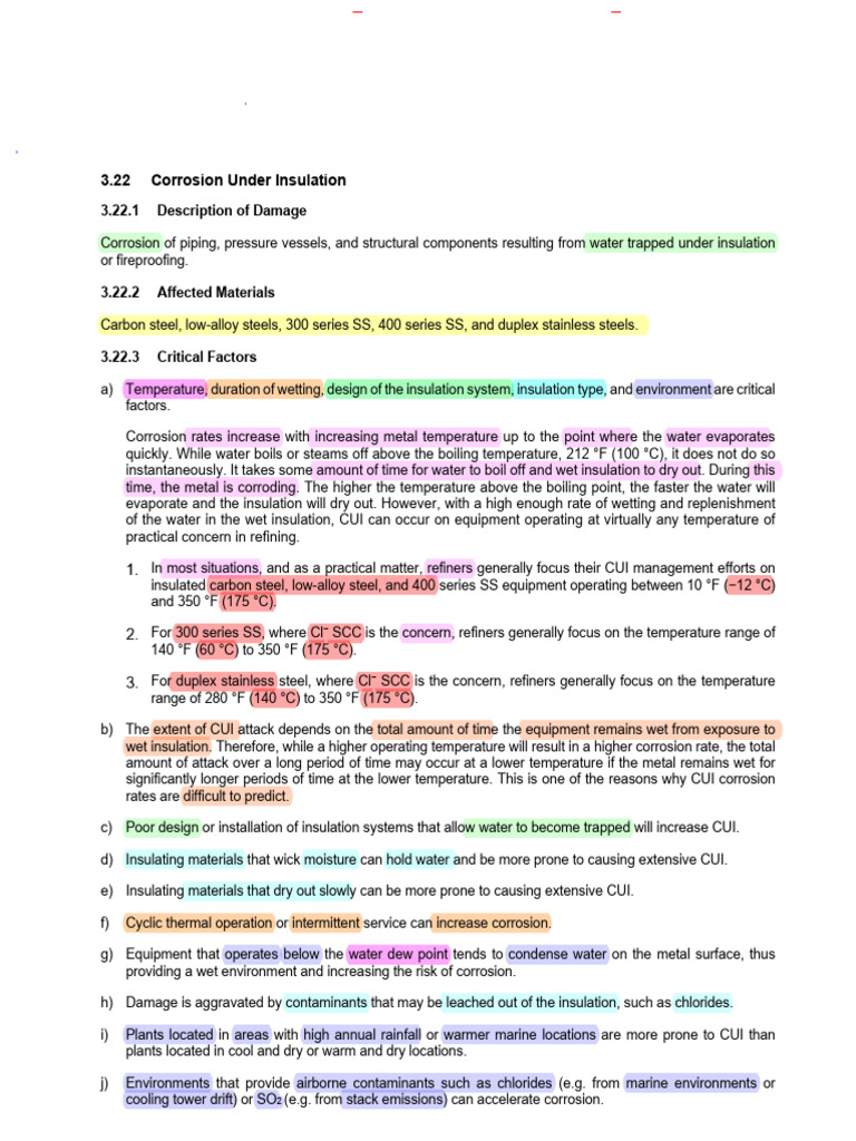 CUI Risks in Duplex Stainless Steel | PDF | Corrosion | Stainless Steel