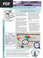 Entornos Personales de Aprendizaje PLE o EPA