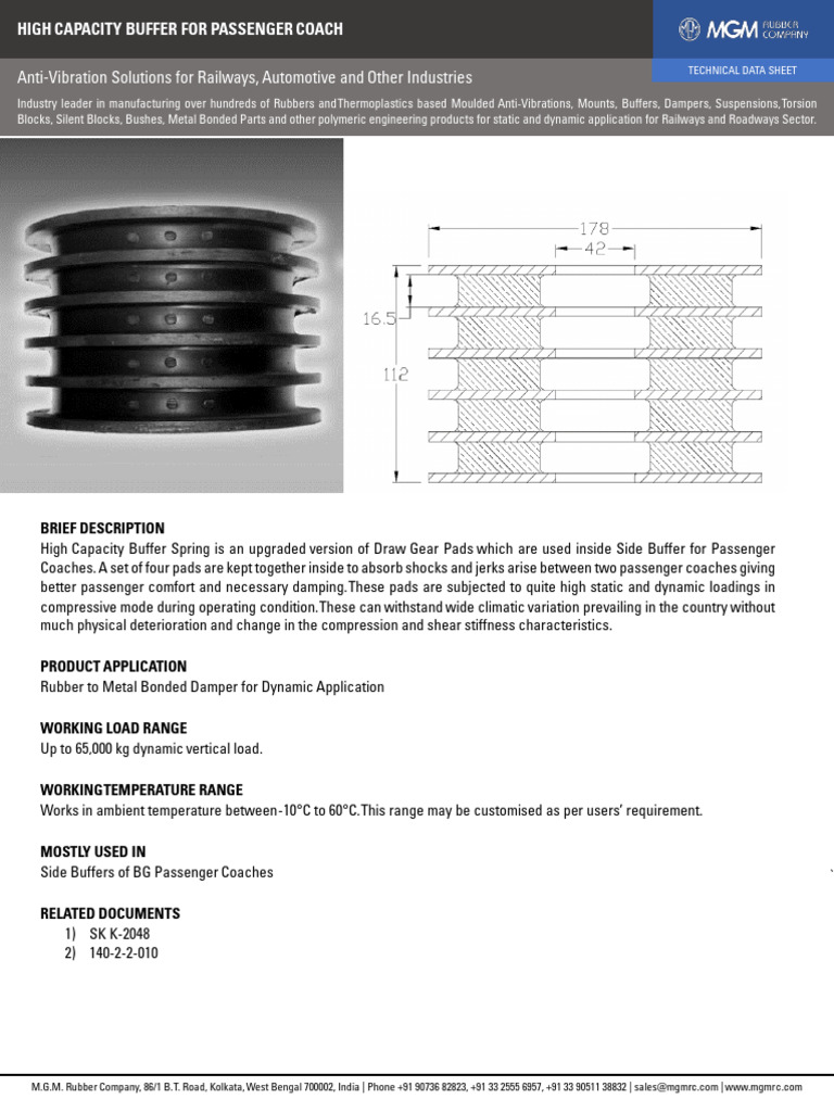 High Capacity Buffer for Coaches | PDF