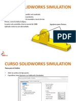 Curso Solidworks Simulation Ej 1