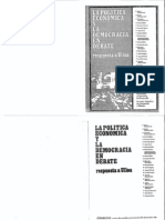 LA POLÍTICA ECONÓMICA Y LA DEMOCRACIA EN DEBATE respuesta a Ulloa