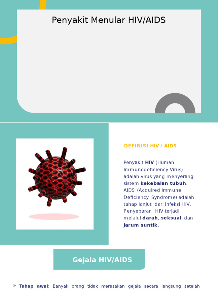Penyakit HIV Dan AIDS Pemahaman Dan Pencegahan | PDF