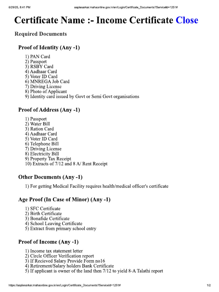 Income | PDF