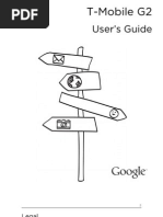 Download T-Mobile G2 User Manual by pchen2q SN88331924 doc pdf
