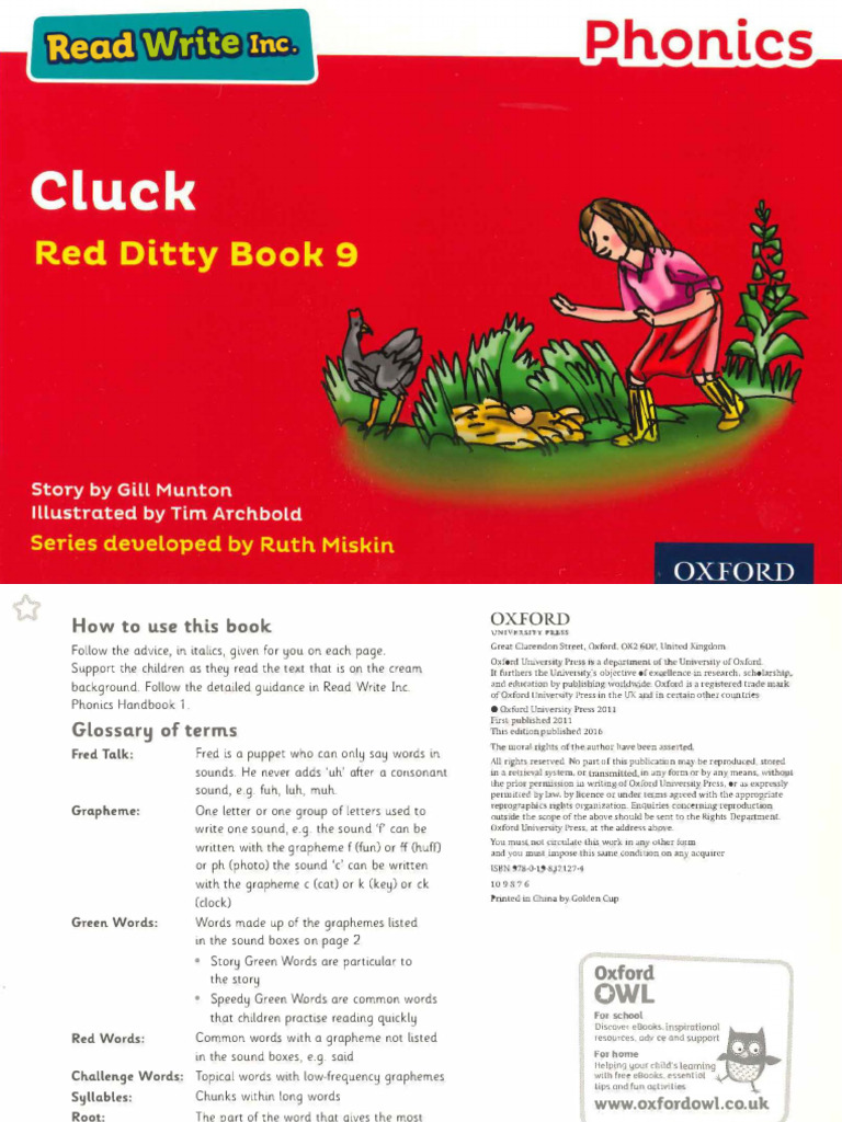Read Write Inc. Phonics Guide | PDF