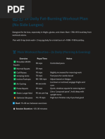 Core Strength Workout Routine | PDF
