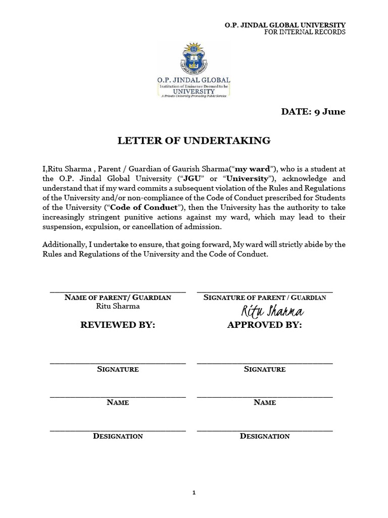 parent-undertaking-for-university-conduct-pdf