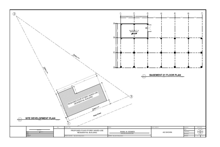 Proposed Four Storey Mixed-Use Building | PDF