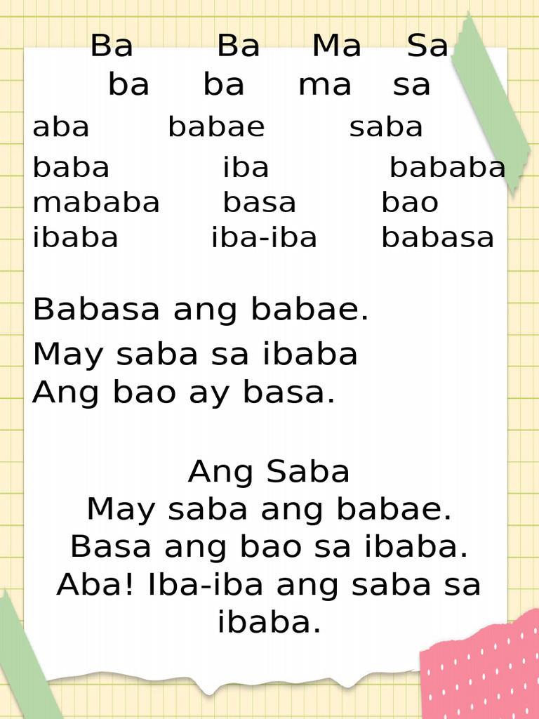 BaBa MaSa | PDF