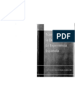 Transición A La Democracia - La Experiencia Española