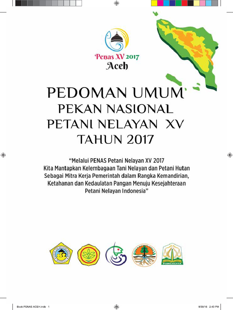 Pedum PENAS Petani Nelayan XV Tahun 2017 (Final-Nov06) | PDF