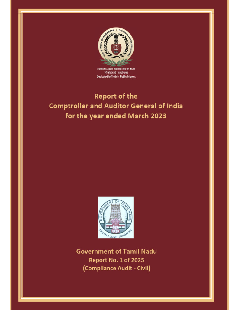 CAG Compliance Audit Report 2025 | PDF | Audit