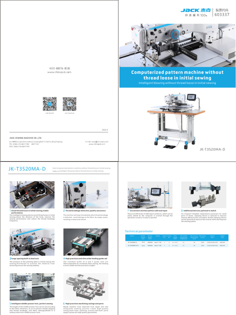 Intelligent Sewing Machine Features | PDF | Sewing Machine | Sewing