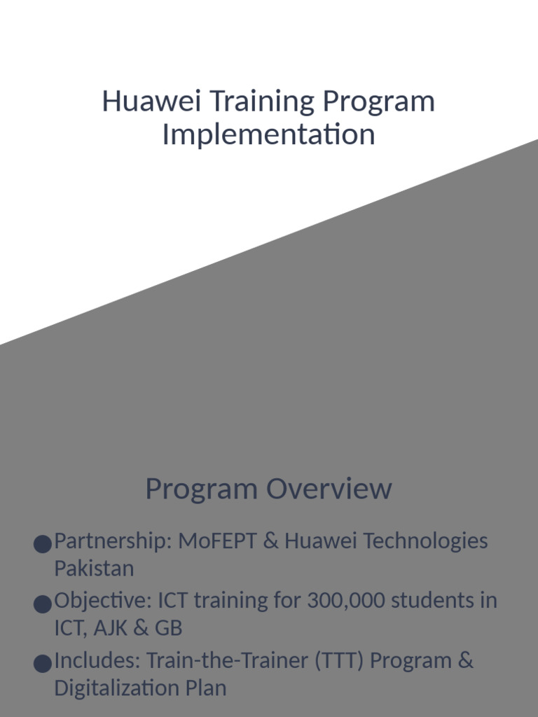Huawei Presentation | PDF | Internet Of Things | Computing