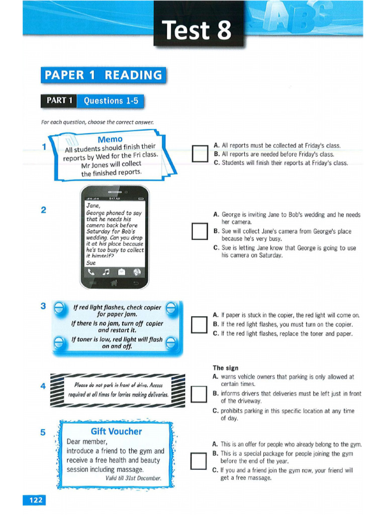 Test 8 | PDF