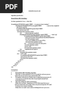 Round Robin Scheduling Algorithm