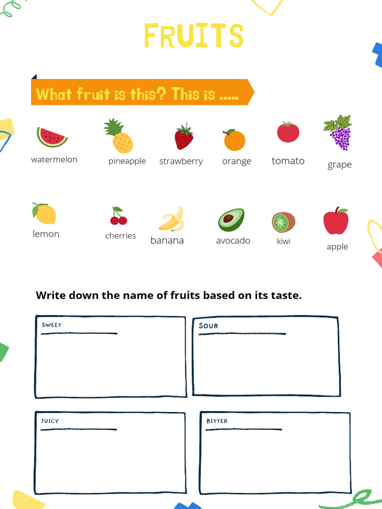 Fruit and Vegetable Identification Guide | PDF | Fruit | Foods