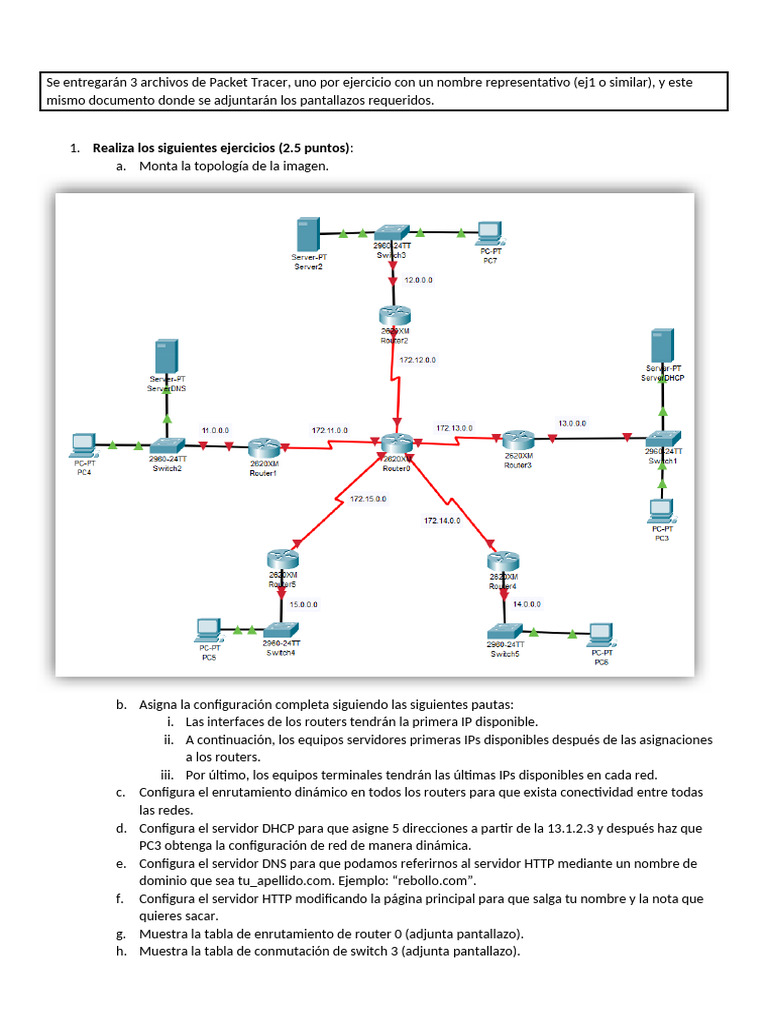 Packet Tracer - Final | PDF