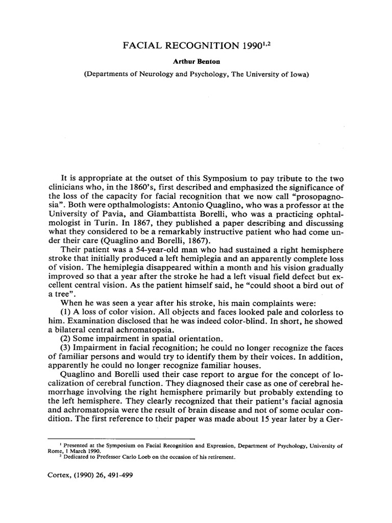 1 s2.0 S0010945213802997 Main | PDF | Neuroscience | Brain