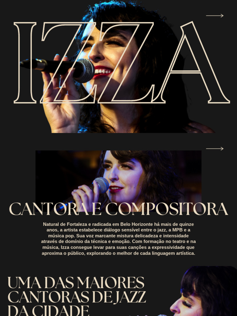 Izza: Jazz, MPB e Música Pop em BH | PDF