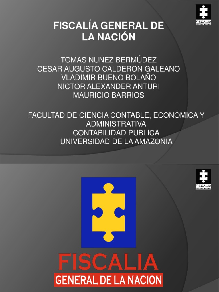 Funciones de la Fiscalía General de la Nación | PDF | Fiscal | Juez