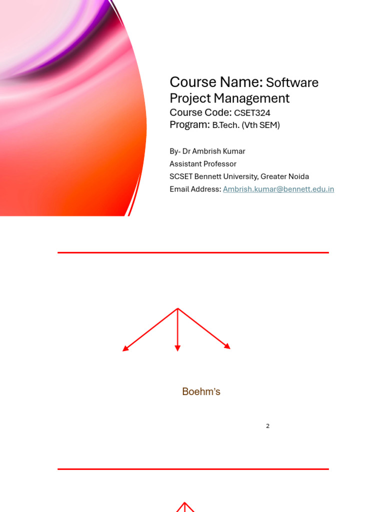 COCOMO Software Project Management Guide | PDF | Computer Science ...